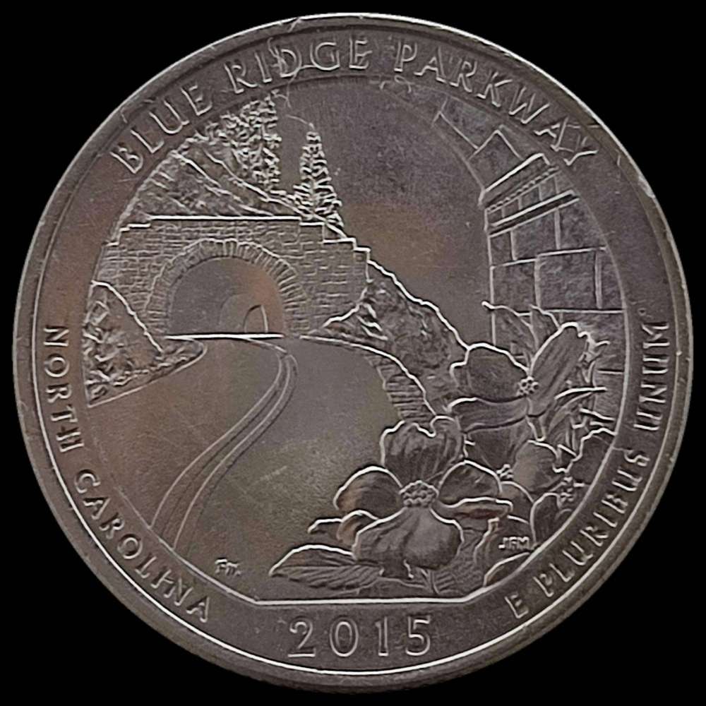 Quarter-Dollar-2015-P--North-Carolina--USA